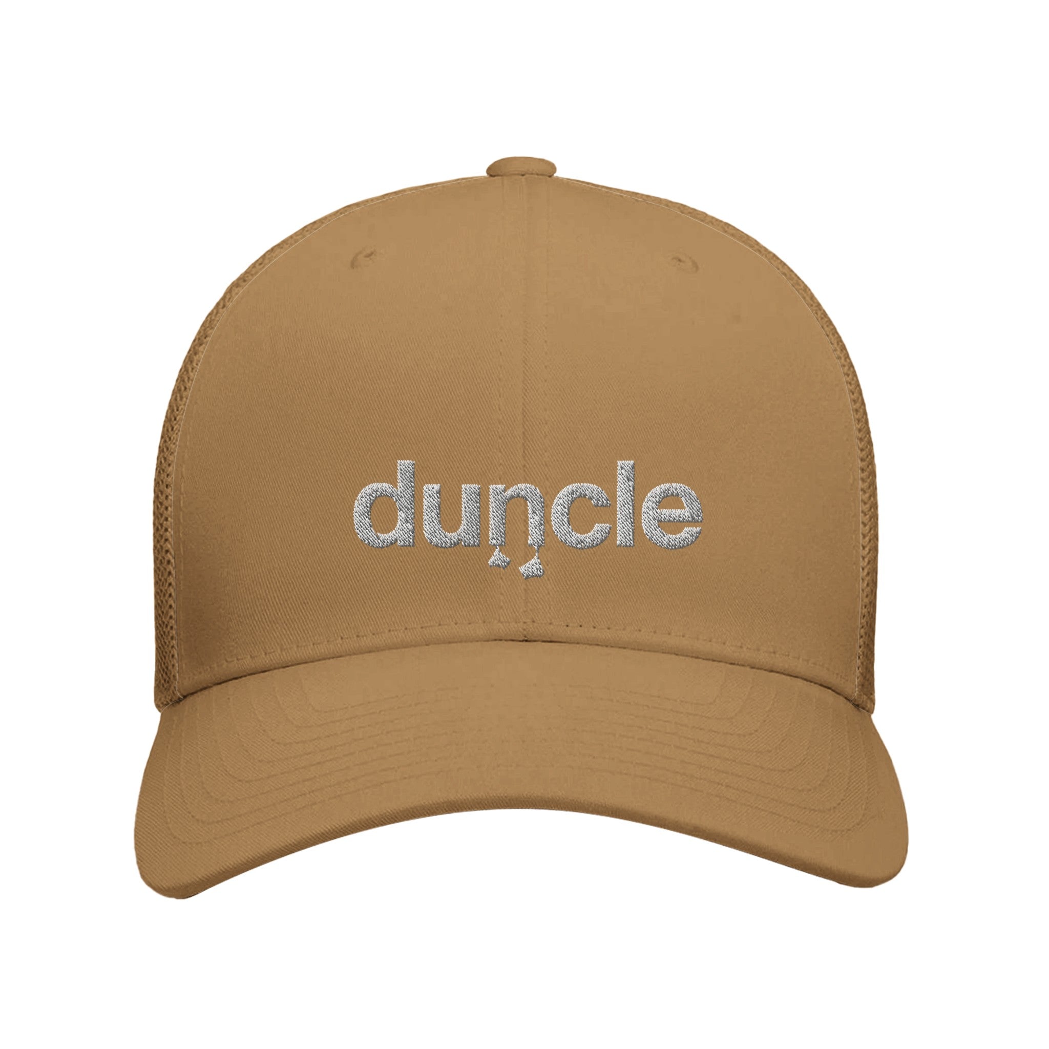 Duncle 'DUNCLE' Embroidered Retro Trucker Cap – SPIKE AND RIYADH